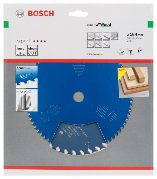 Robert Bosch Power Tools GmbH Circular saw blade Expert for Wood. For hand-held circular saws - Image 2