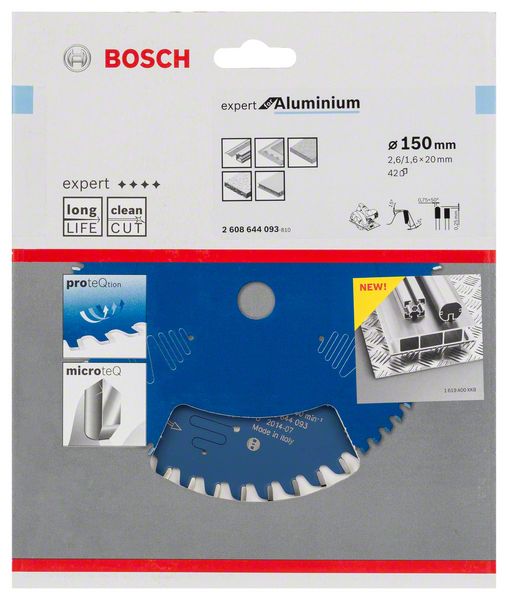 Robert Bosch Power Tools GmbH Circular saw blade Expert for Aluminium. For hand-held circular saws - Image 2