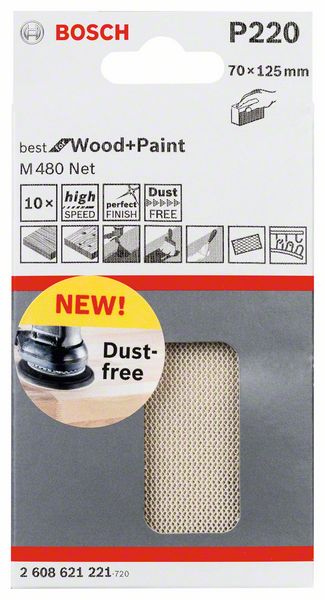 Robert Bosch Power Tools GmbH Sanding sheet. For hand sanding - Image 2