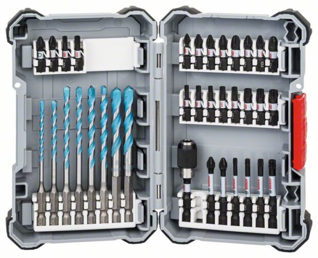 Robert Bosch Power Tools GmbH 35-piece Impact Control MultiConstruction and Screwdriver Bit Set. For rotary drills/drivers