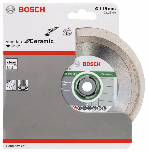 Robert Bosch Power Tools GmbH Standard for Ceramic diamond cutting disc. For small angle grinders - Image 2