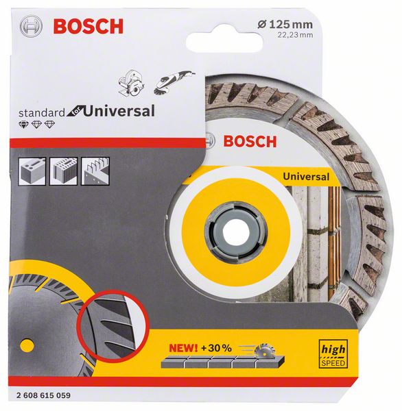 Robert Bosch Power Tools GmbH Diamond Cutting Disc Standard for Universal 125x22.23. For small angle grinders - Image 2