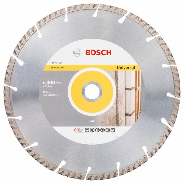 Robert Bosch Power Tools GmbH Diamond Cutting Disc Standard for Universal 300x25.4. For table saws