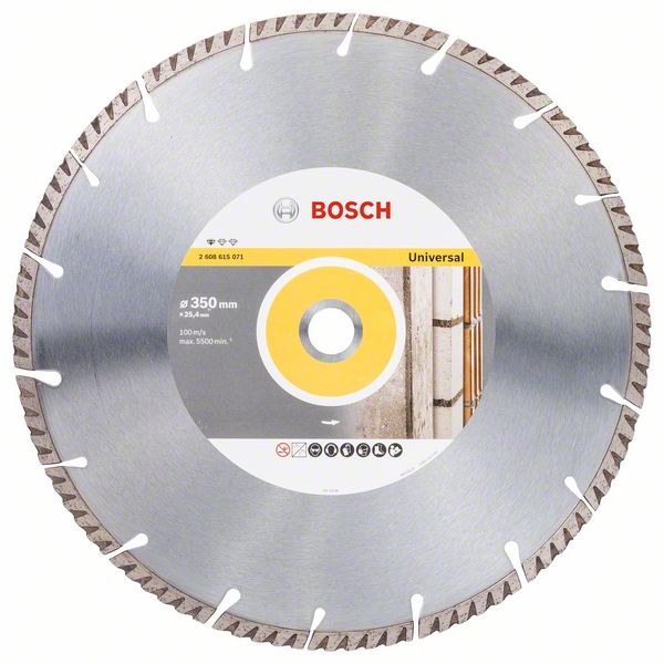 Robert Bosch Power Tools GmbH Diamond Cutting Disc Standard for Universal 350x25.4. For table saws