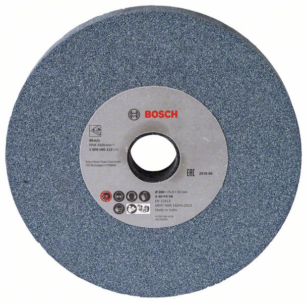 Robert Bosch Power Tools GmbH Grinding wheel for double-wheeled bench grinder. For bench grinders
