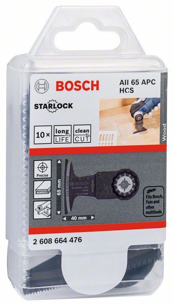 Robert Bosch Power Tools GmbH RB - 10PCS AII 65 APC. For oscillating multitools - Image 2
