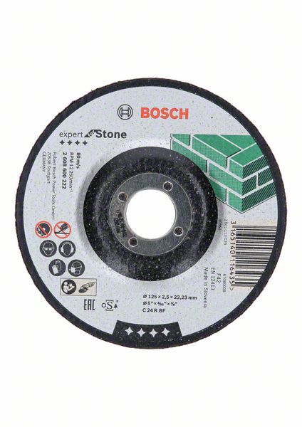 Robert Bosch Power Tools GmbH Expert for Stone cutting disc with depressed centre. For small angle grinders