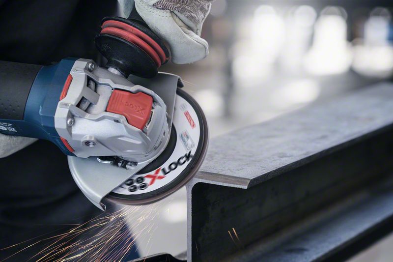 Robert Bosch Power Tools GmbH X-LOCK Flap discs, angled version, fibre plate, Ø115mm, G 40, X571, Best for Metal, 1pcs. For small angle grinders - Image 9