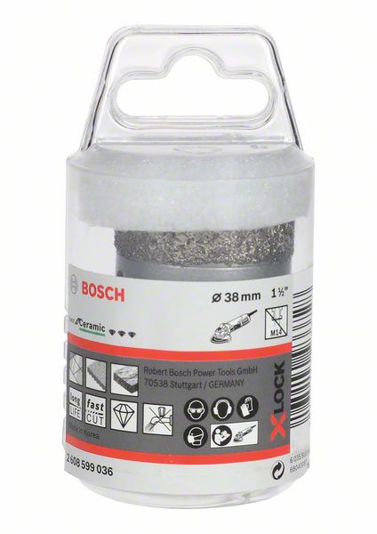 Robert Bosch Power Tools GmbH X-LOCK Diamond Cutter Best for Ceramic Dry Speed 38x35. For small angle grinders - Image 3