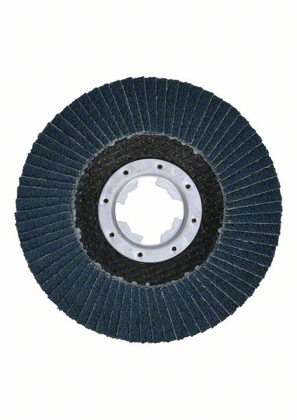 Robert Bosch Power Tools GmbH X-LOCK Flap discs, angled version, fibre plate, Ø115mm, G 40, X571, Best for Metal, 1pcs. For small angle grinders - Image 2