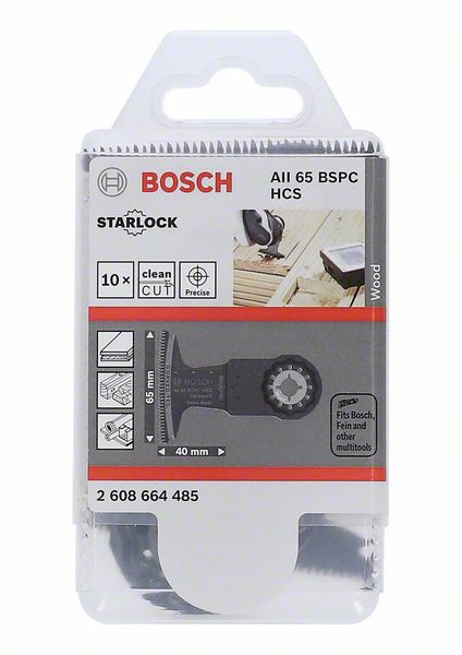 Robert Bosch Power Tools GmbH RB - 10PCS AII65 BSPC. For oscillating multitools - Image 3