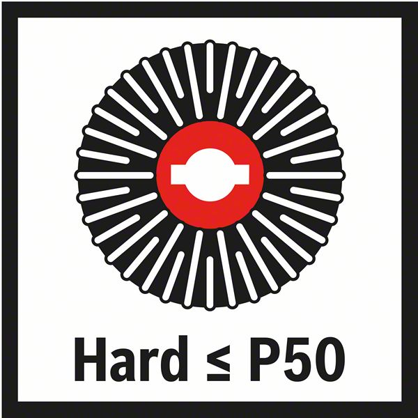 Robert Bosch Power Tools GmbH X-LOCK Backing Pad 125 mm hard. For small angle grinders - Image 6