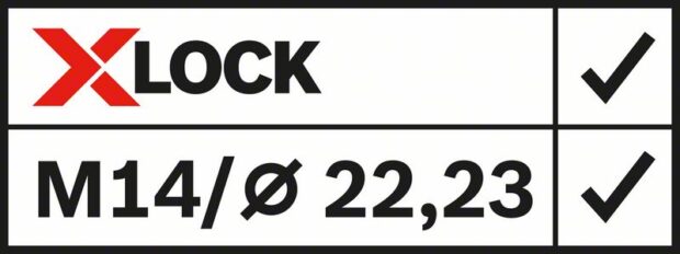 Robert Bosch Power Tools GmbH X-LOCK Expert for Metal 125x1.6x22.23 Straight Cutting. For small angle grinders - Image 3