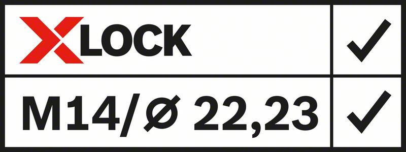 Robert Bosch Power Tools GmbH X-LOCK Fibre Disc, 115mm, G100, star hole, R780 Best for Metal + Inox. For small angle grinders - Image 4
