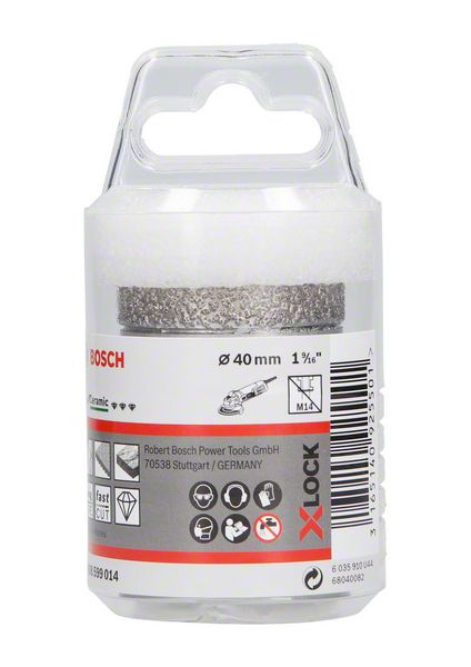 Robert Bosch Power Tools GmbH X-LOCK Diamond Cutter Best for Ceramic Dry Speed 40x35. For small angle grinders - Image 3