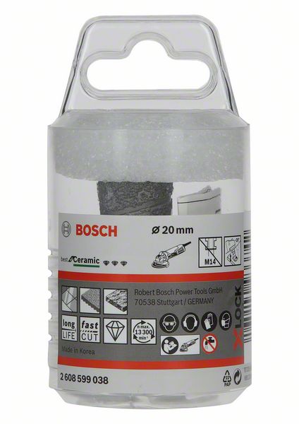 Robert Bosch Power Tools GmbH X-LOCK Milling Cutter. For small angle grinders - Image 3