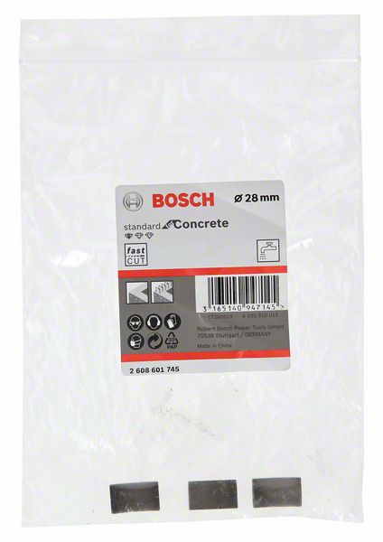 Robert Bosch Power Tools GmbH Segments for Diamond Core Cutter Standard for Concrete. For diamond drills