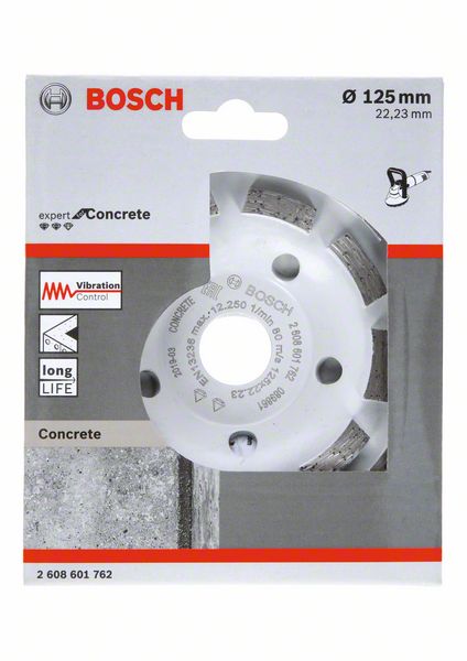 Robert Bosch Power Tools GmbH Diamond grinding head Expert for Concrete Long Life. For concrete grinders