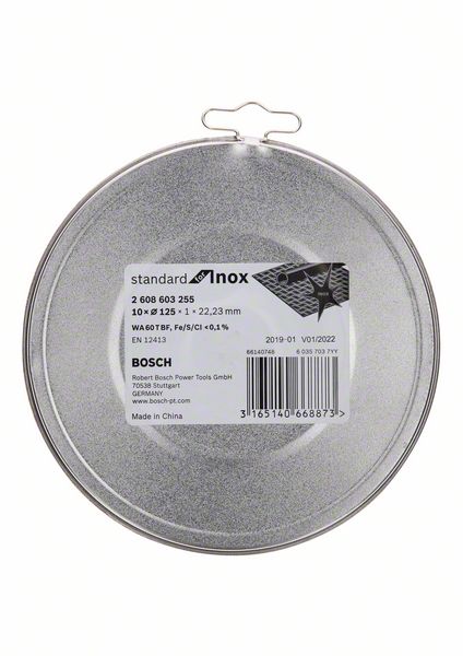 Robert Bosch Power Tools GmbH Standard for Inox - Rapido straight cutting disc. For small angle grinders - Image 2