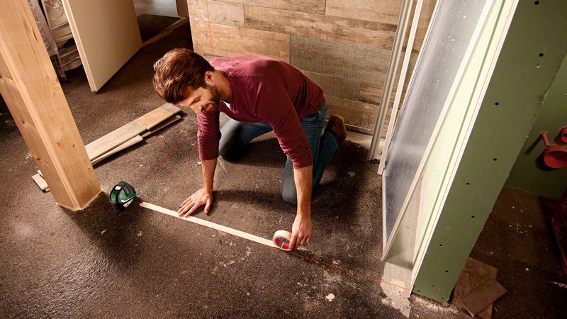 Robert Bosch Power Tools GmbH Cross Line Laser UniversalLevel 3 - Set - Image 6