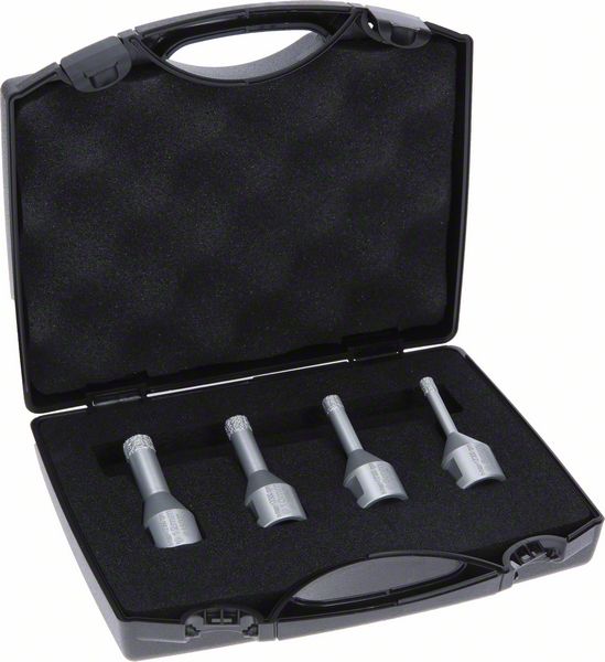Robert Bosch Power Tools GmbH Diamond Cutter DrySpeed Set 6/8/10/12 mm. For small angle grinders