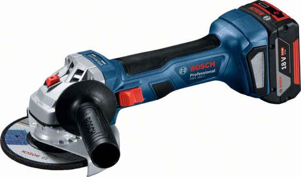 Robert Bosch Power Tools GmbH Cordless Angle Grinder GWS 18V-7 - Image 2