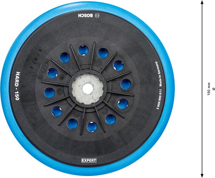 Robert Bosch Power Tools GmbH EXPERT Multihole Backing Pads for Bosch 150 mm, Hard. For random orbital sanders - Image 5