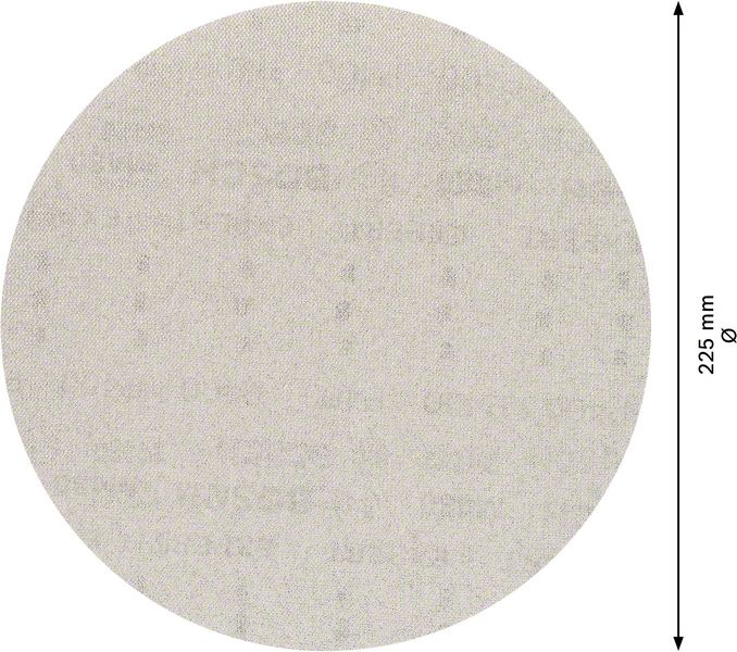 Robert Bosch Power Tools GmbH EXPERT M480 Sanding Net for Drywall Sanders 225 mm, G 100, 25-pc. For drywall sanders - Image 3