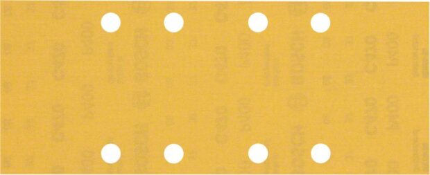 Robert Bosch Power Tools GmbH EXPERT C470 Sandpaper with 8 holes for Orbital Sanders 93 x 230 mm, G 400 10-pc. For orbital sanders