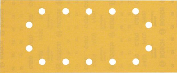 Robert Bosch Power Tools GmbH EXPERT C470 Sandpaper with 14 holes for Orbital Sanders 115 x 280 mm, G 400 10-pc. For orbital sanders