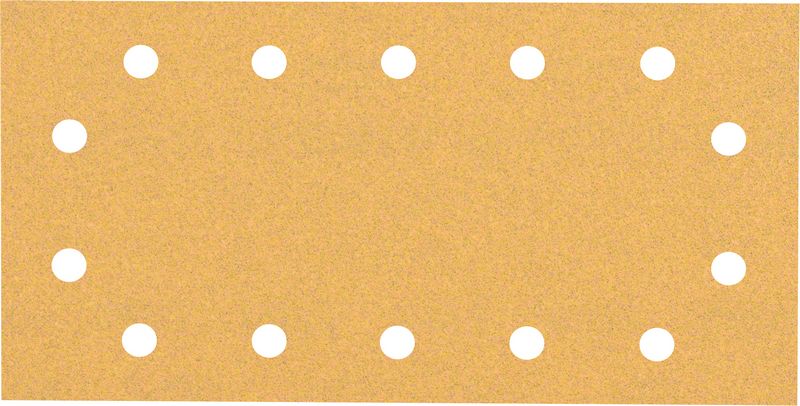 Robert Bosch Power Tools GmbH EXPERT C470 Sandpaper with 14 holes for Orbital Sanders 115 x 230 mm, G 100 50-pc. For orbital sanders