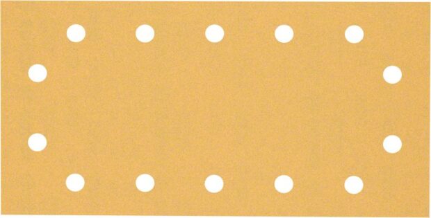 Robert Bosch Power Tools GmbH EXPERT C470 Sandpaper with 14 holes for Orbital Sanders 115 x 230 mm, G 120 50-pc. For orbital sanders