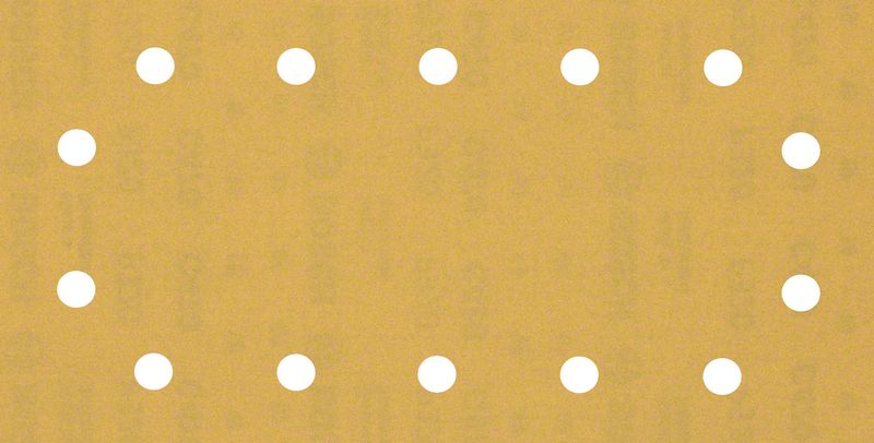 Robert Bosch Power Tools GmbH EXPERT C470 Sandpaper with 14 holes for Orbital Sanders 115 x 230 mm, G 320 50-pc. For orbital sanders