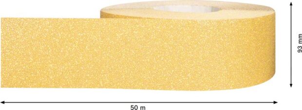 Robert Bosch Power Tools GmbH EXPERT C470 Sandpaper Roll for Handsanding 93 mm x 50 m, G 40. For hand sanding - Image 3