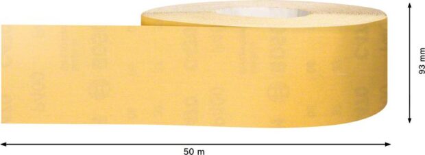 Robert Bosch Power Tools GmbH EXPERT C470 Sandpaper Roll for Handsanding 93 mm x 50 m, G 400. For hand sanding - Image 3