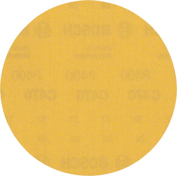 Robert Bosch Power Tools GmbH EXPERT C470 Sandpaper with no holes for Angle Grinders and Drills 125 mm, G 400 50-pc. For rotary drills/drivers