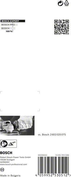 Robert Bosch Power Tools GmbH EXPERT Handle for Vibration Control M14 Angle Grinder 169 x 69 mm. For small angle grinders - Image 4