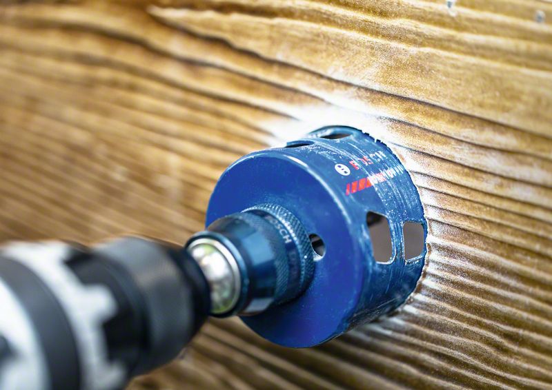 Robert Bosch Power Tools GmbH EXPERT Tough Material Hole Saw Set 20/22/25/32/35/40/44/51/60/64/76 mm 14-pc. For impact drill/drivers - Image 17