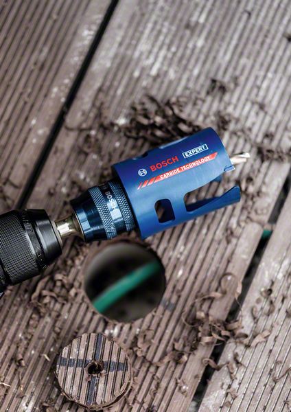 Robert Bosch Power Tools GmbH EXPERT Construction Material Hole Saw 57 x 60 mm. For impact drill/drivers - Image 12