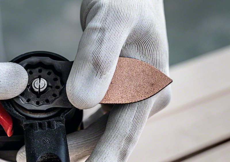 Robert Bosch Power Tools GmbH EXPERT Sanding Finger Fine AVZ 32 RT10 Multitool Sanding Plate 32 x 50 mm. For oscillating multitools - Image 12