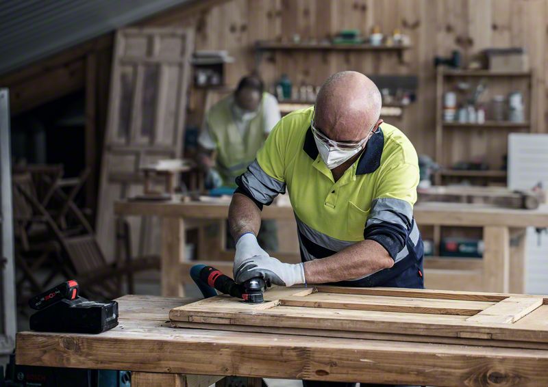 Robert Bosch Power Tools GmbH EXPERT Sanding Plate AVZ 90 RT10 Multitool Blade 90 mm. For oscillating multitools - Image 10