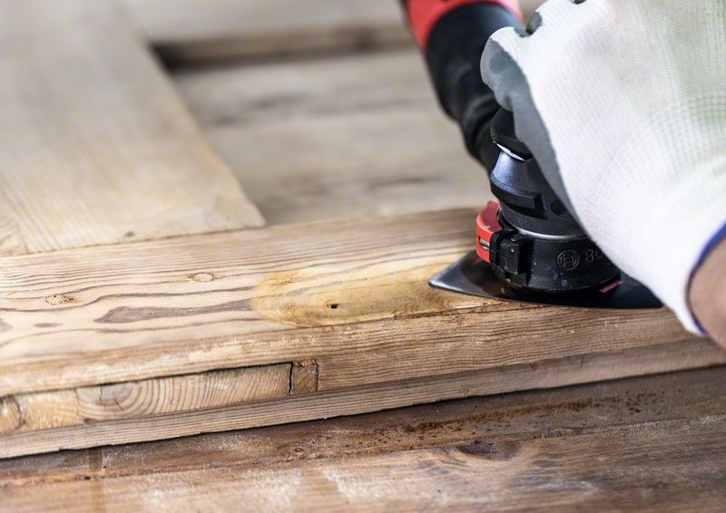 Robert Bosch Power Tools GmbH EXPERT Sanding Plate AVZ 90 RT10 Multitool Blade 90 mm. For oscillating multitools - Image 11