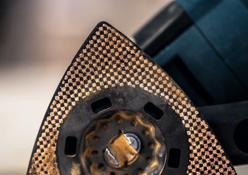 Robert Bosch Power Tools GmbH EXPERT Sanding Plate AVZ 90 RT10 Multitool Blade 90 mm. For oscillating multitools - Image 12