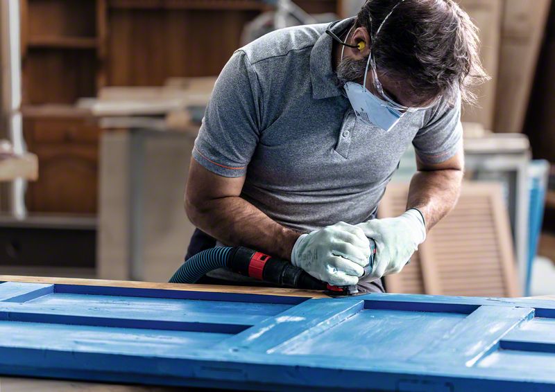 Robert Bosch Power Tools GmbH EXPERT Sanding Plate MAVZ 116 RT4 Multitool Blade 116 mm. For oscillating multitools - Image 13