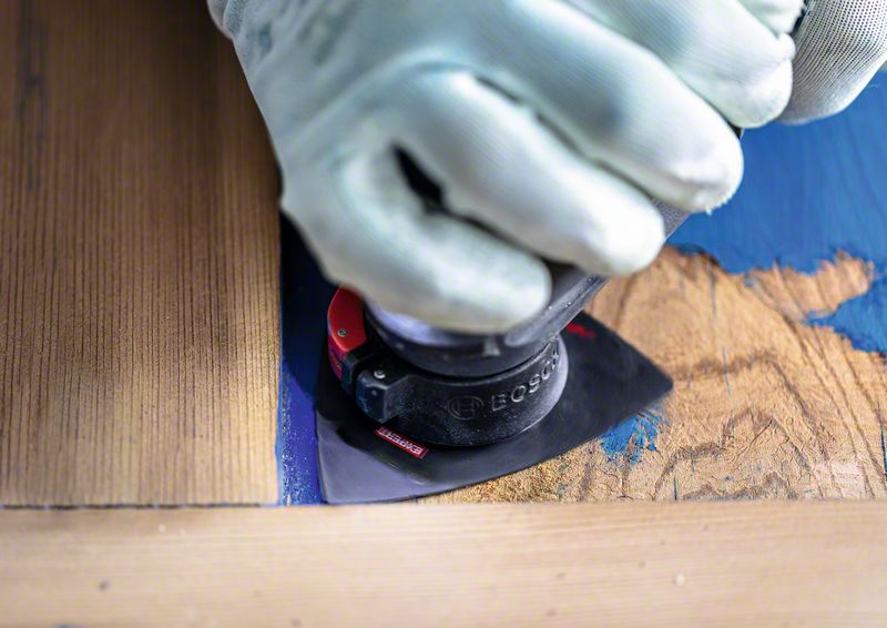 Robert Bosch Power Tools GmbH EXPERT Sanding Plate AVZ 90 RT4 Multitool Blade 90 mm. For oscillating multitools - Image 12