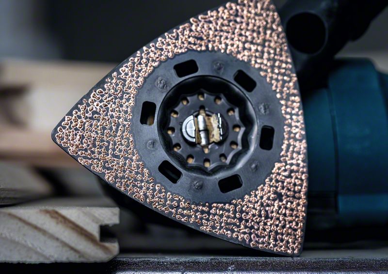 Robert Bosch Power Tools GmbH EXPERT Sanding Plate MAVZ 116 RT4 Multitool Blade 116 mm. For oscillating multitools - Image 16