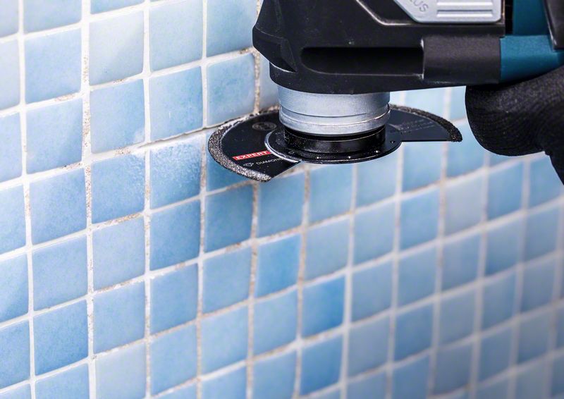 Robert Bosch Power Tools GmbH EXPERT Grout Segment Blade ACZ 85 RD4 Multitool Blade 85 mm 10-pc. For oscillating multitools - Image 17