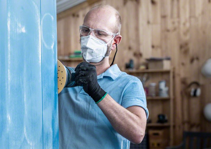 Robert Bosch Power Tools GmbH EXPERT C470 Sandpaper with no holes for Angle Grinders and Drills 125 mm, G 120 50-pc. For rotary drills/drivers - Image 11