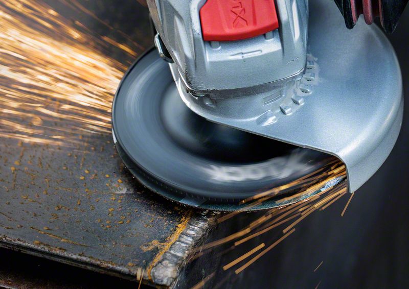 Robert Bosch Power Tools GmbH EXPERT R781 Prisma Ceramic Fibre Disc 180 mm, 22.23 mm, G 80. For large angle grinders with locking nut - Image 16