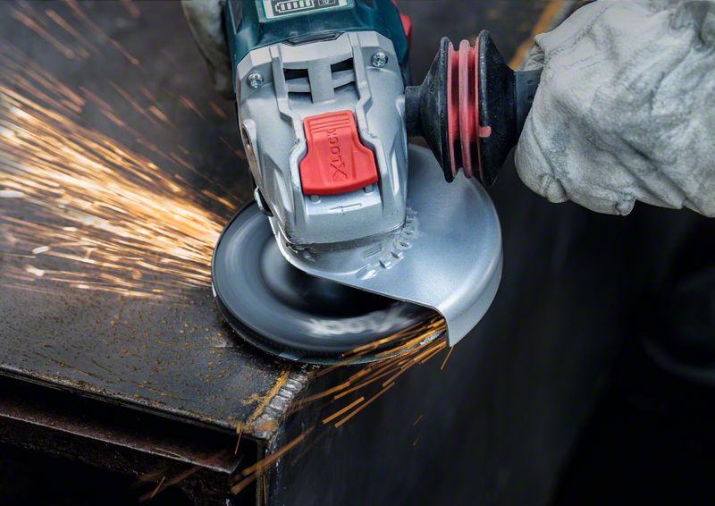 Robert Bosch Power Tools GmbH EXPERT R781 Prisma Ceramic Fibre Disc 180 mm, 22.23 mm, G 60. For large angle grinders with locking nut - Image 15